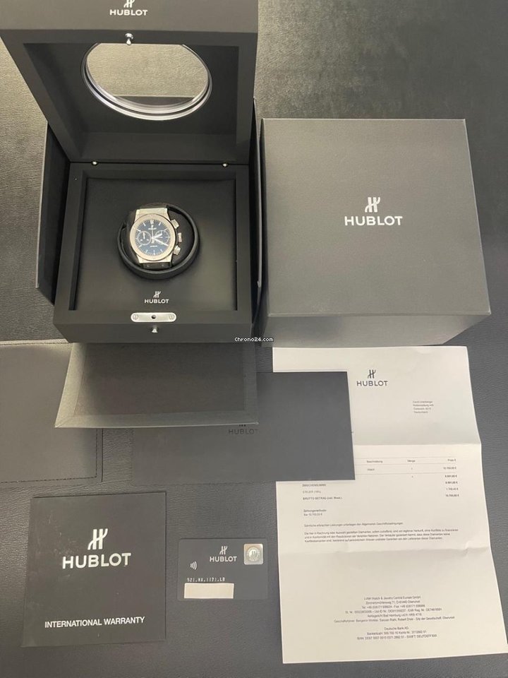 IMG_9081 Hublot Classic Fusion Chronograph Automatic Titanium 521.NX1171.LR Replica 6