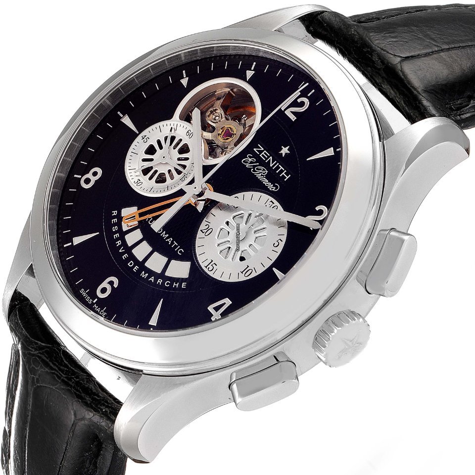 Zenith El Primero Mens watch Unisex Automatic Steel 03.0510.4021 01.C492 Replica 6