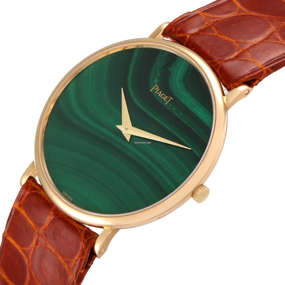Piaget Mens watch Unisex Manual winding Yellow gold 9035 Replica 6