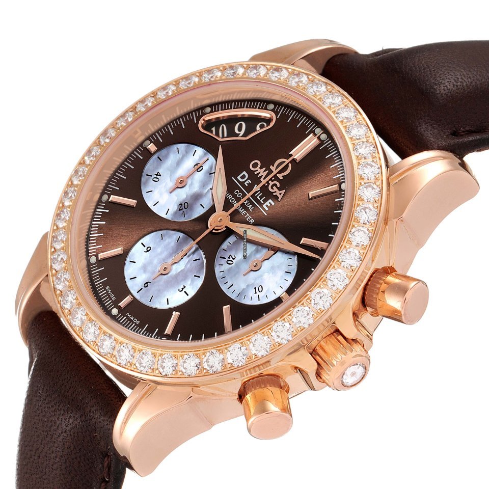 IMG_9081 Omega De Ville Co-Axial Womens watch Automatic Rose gold 4877.60.37 Replica 6