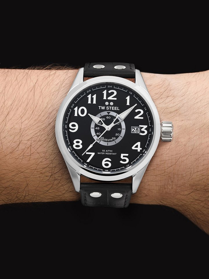 TW Steel Mens watch Unisex Quartz Steel VS51 Replica 6
