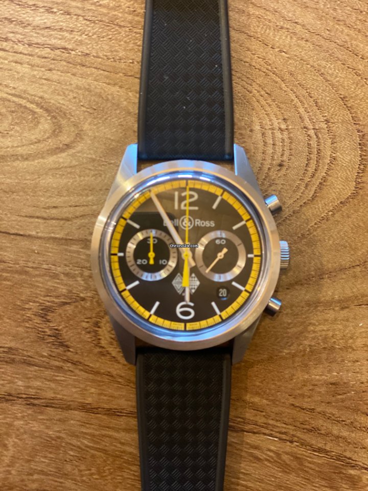 IMG_9081 Bell & Ross BR V1 Mens watch Unisex Automatic Steel BRV126-RS40-ST SRB Replica 6