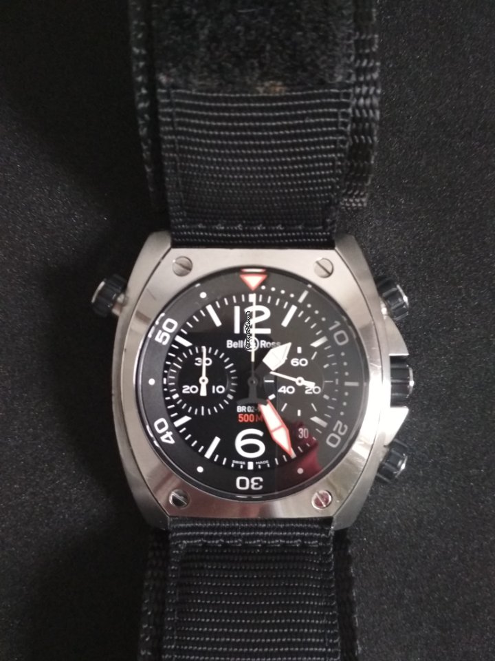 Bell & Ross BR 02 Mens watch Unisex Automatic Steel BR02-94-S Replica 6