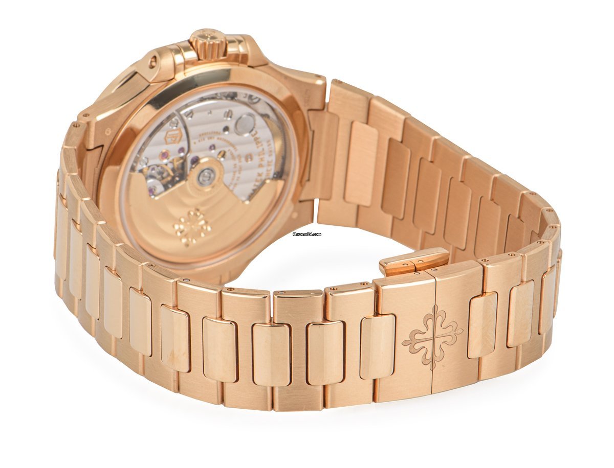 IMG_9081 Patek Philippe Nautilus Womens watch Automatic Rose gold 7118 1R-010 Replica 6
