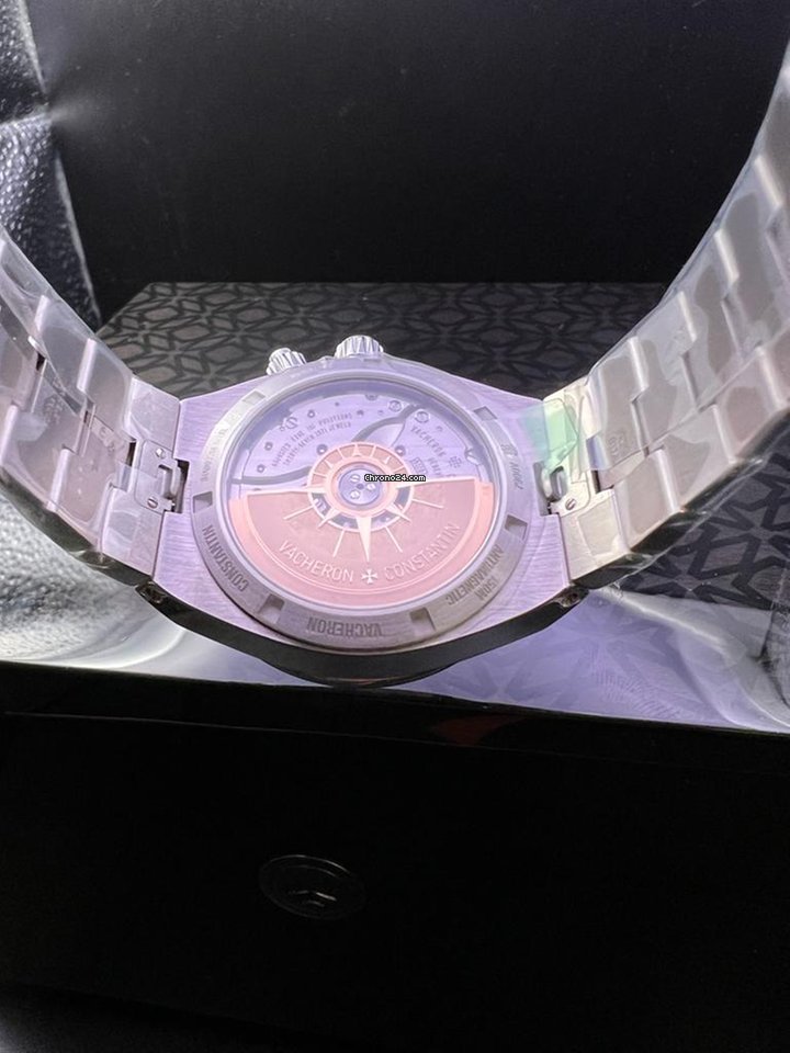 IMG_9081 Vacheron Constantin Overseas Dual Time Mens watch Unisex Automatic Steel 7900V 110A-B334 Replica 6