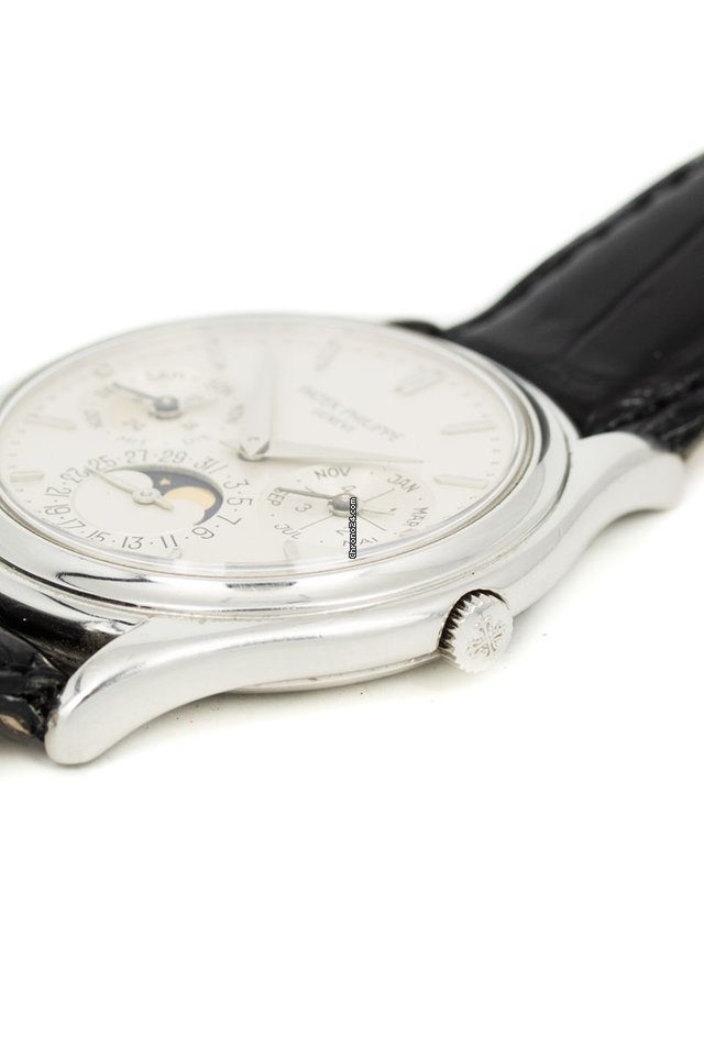 IMG_9081 Patek Philippe Perpetual Calendar Mens watch Unisex Automatic Platinum 3940P Replica 6