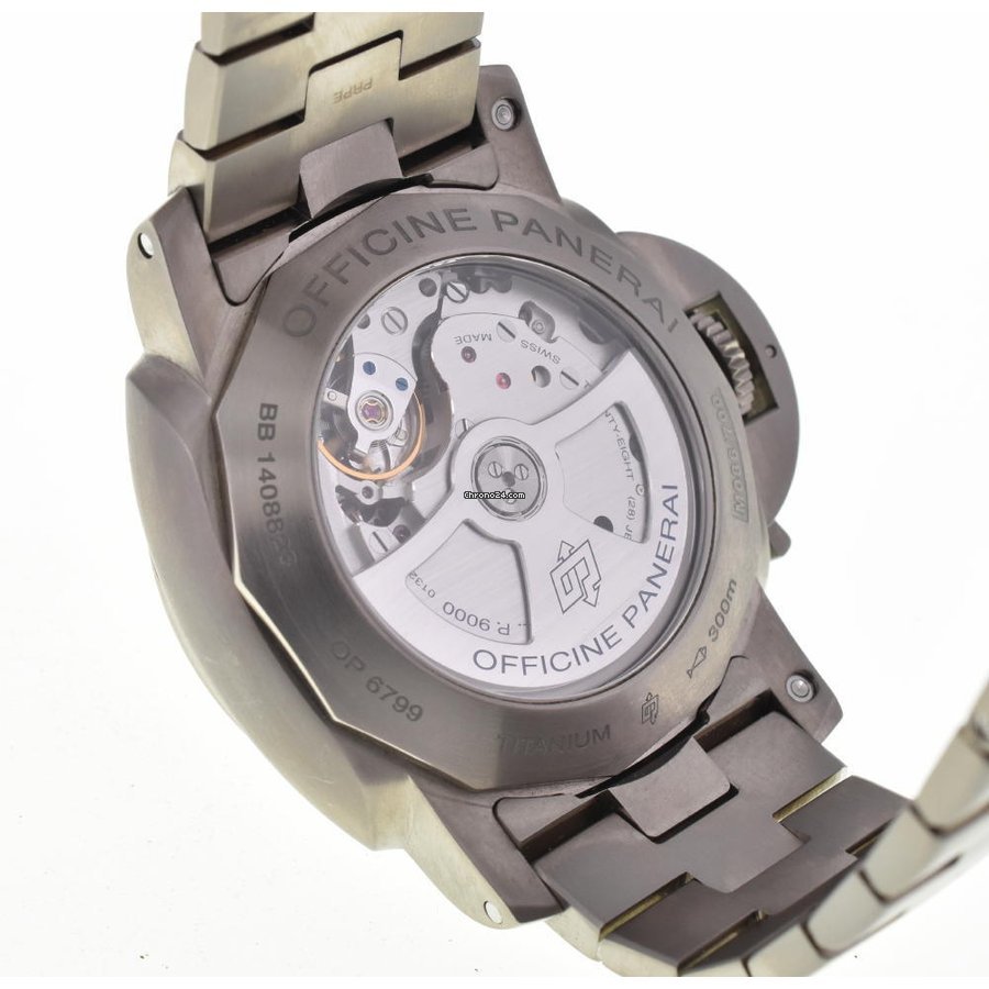 IMG_9081 Panerai Luminor Marina 1950 3 Days Automatic Mens watch Unisex Automatic Titanium PAM00352 Replica 6