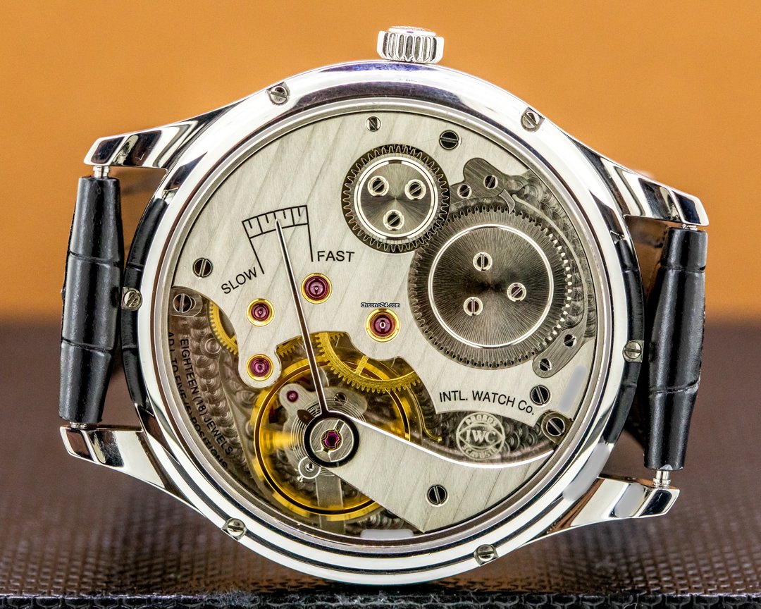 IMG_9081 IWC Portuguese Hand-Wound Mens watch Unisex Manual winding Steel IW545404 Replica 6