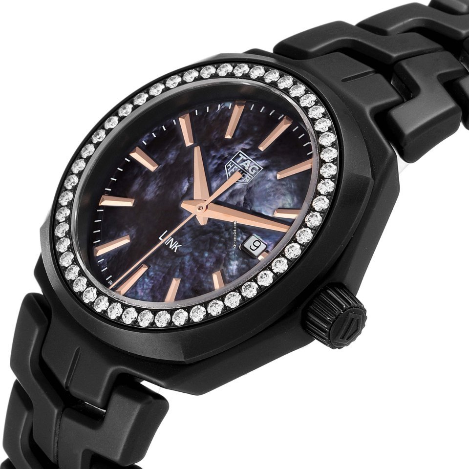 IMG_9081 TAG Heuer Link Lady Womens watch Quartz Ceramic WBC1391.BH0745 Replica 6
