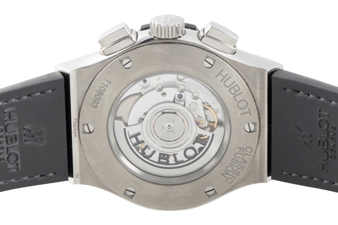 IMG_9081 Hublot Classic Fusion Chronograph Mens watch Unisex Automatic Titanium 541.NX.7070.LR Replica 6