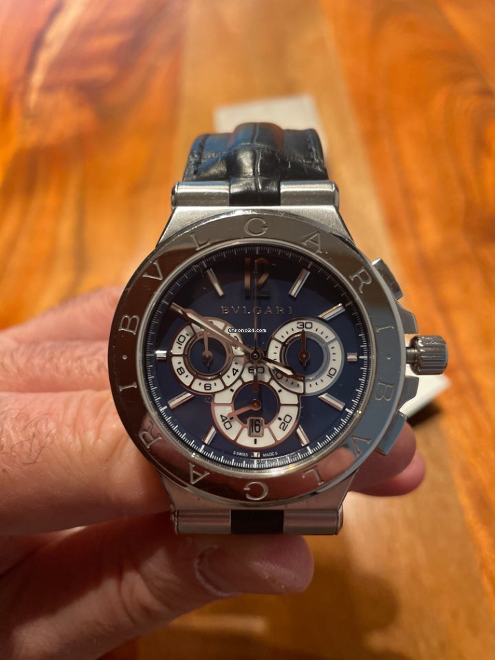 IMG_9081 Bulgari Diagono Mens watch Unisex Automatic Steel DG42C3SLDCH Replica 6