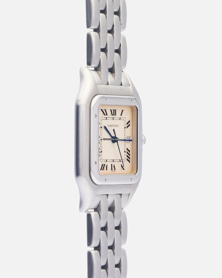 IMG_9081 Cartier Panthere Mens watch Unisex Quartz Steel 130000C Replica 6