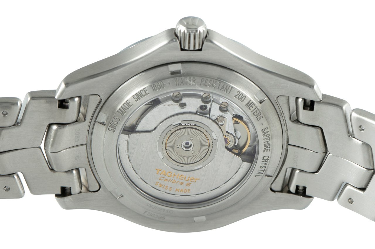 IMG_9081 TAG Heuer Link Calibre 6 Mens watch Unisex Automatic Steel WJF211C Replica 6