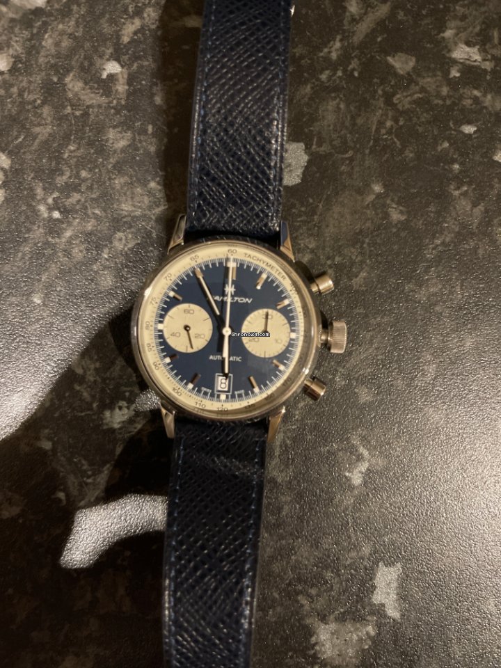 IMG_9081 Hamilton Intra-Matic Mens watch Unisex Automatic Steel H38416141 Replica 6