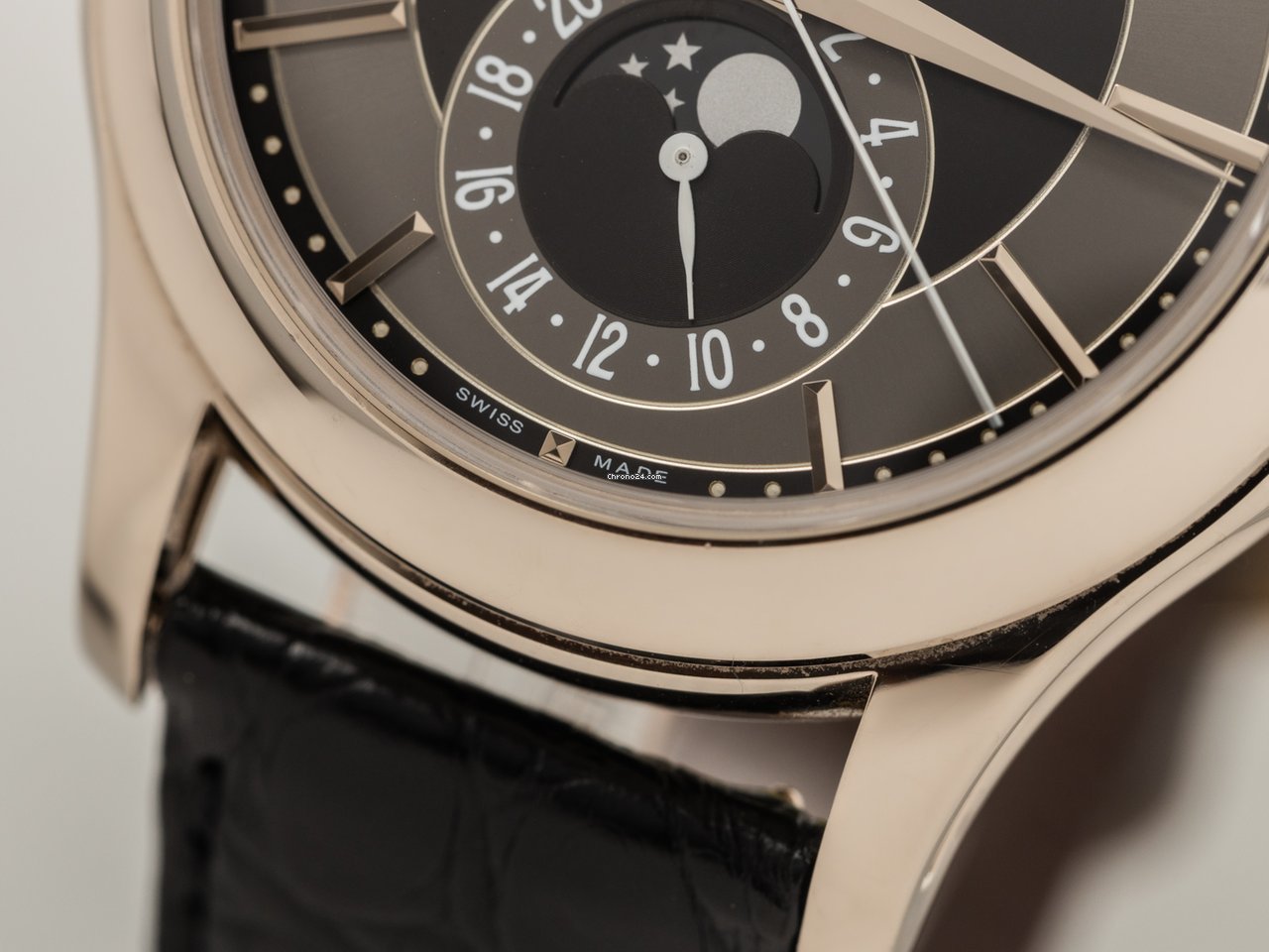IMG_9081 Patek Philippe Annual Calendar Mens watch Unisex Automatic White gold 5205G Replica 6