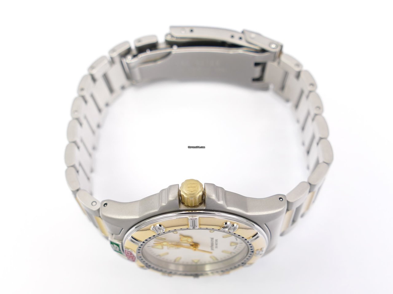 TAG Heuer Mens watch Unisex Quartz Gold Steel WF1220-K0 Replica 6