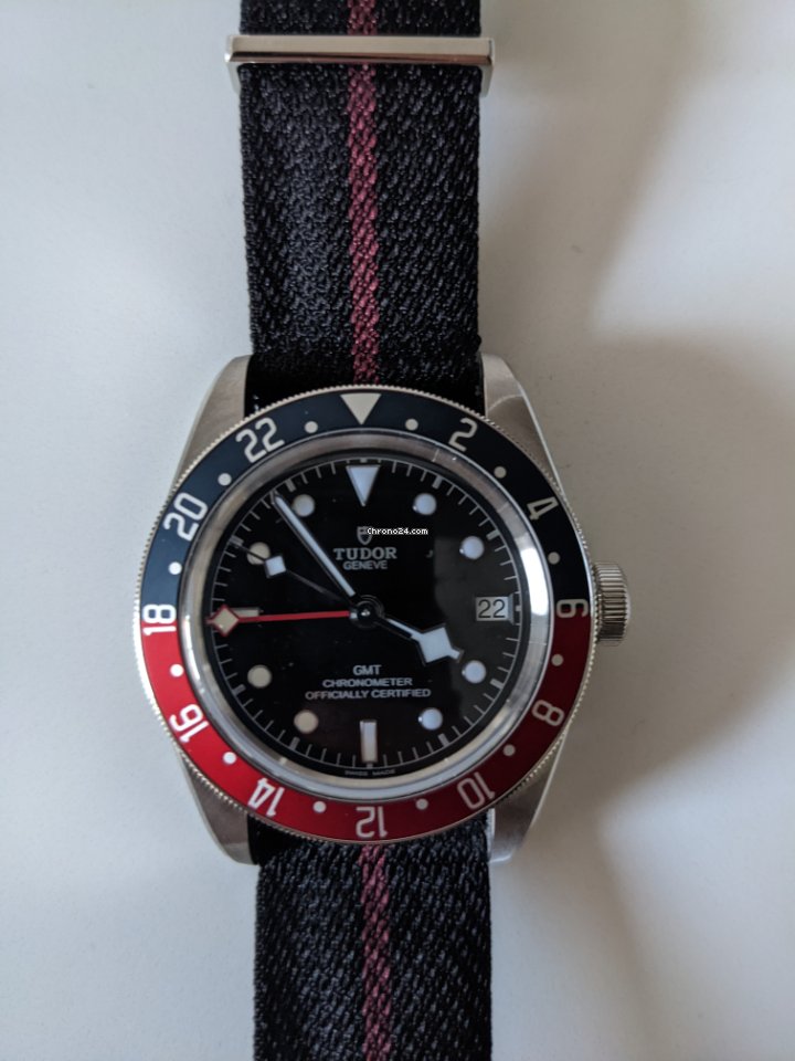 IMG_9081 Tudor Black Bay GMT Mens watch Unisex Automatic Steel M79830RB-0003 Replica 6