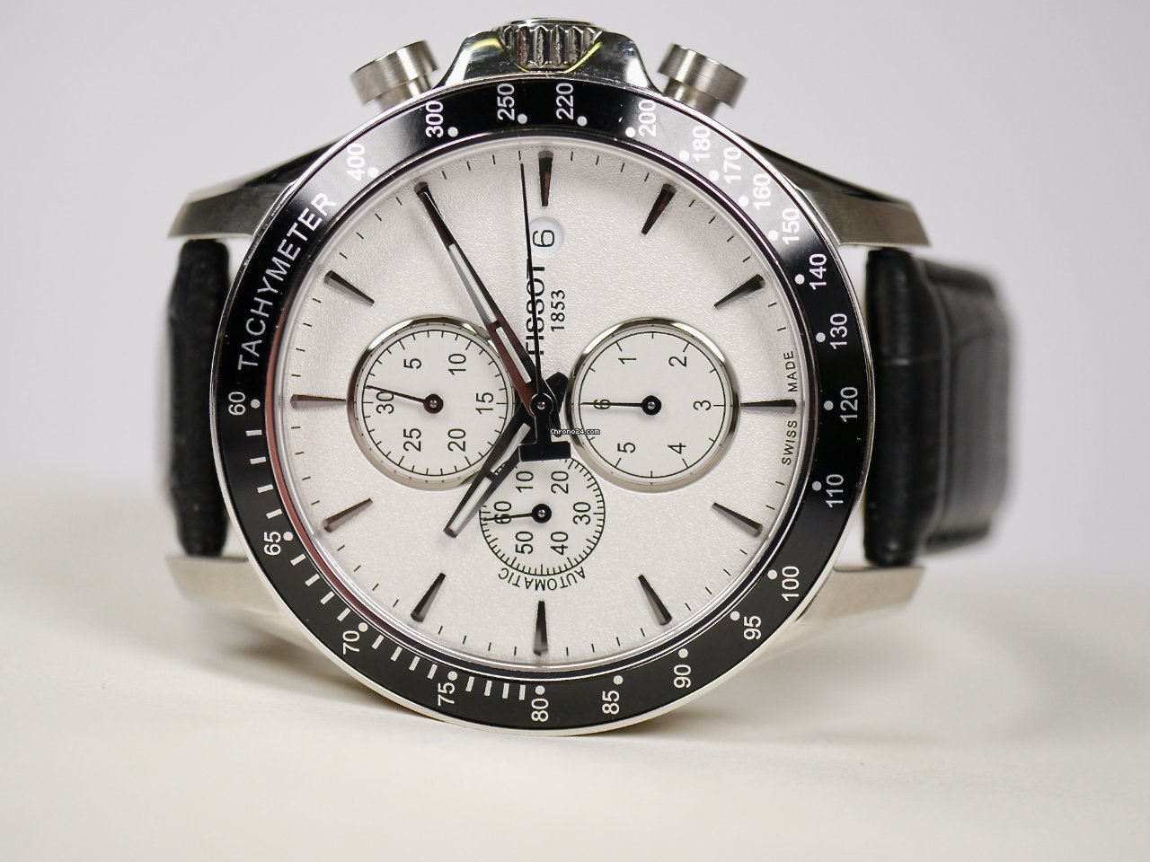 Tissot V8 Mens watch Unisex Automatic Steel T106.427.16.051.00 Replica 6