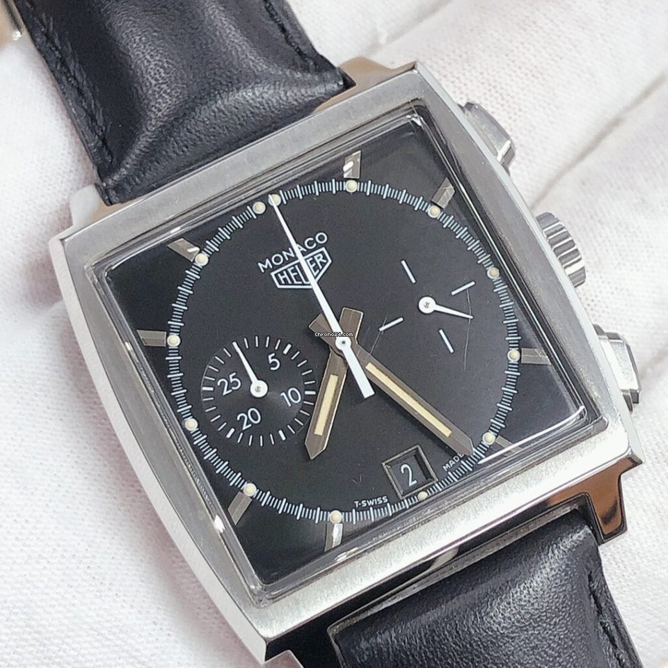 TAG Heuer Monaco Mens watch Unisex Automatic Steel CS2110.FC8119 Replica 6