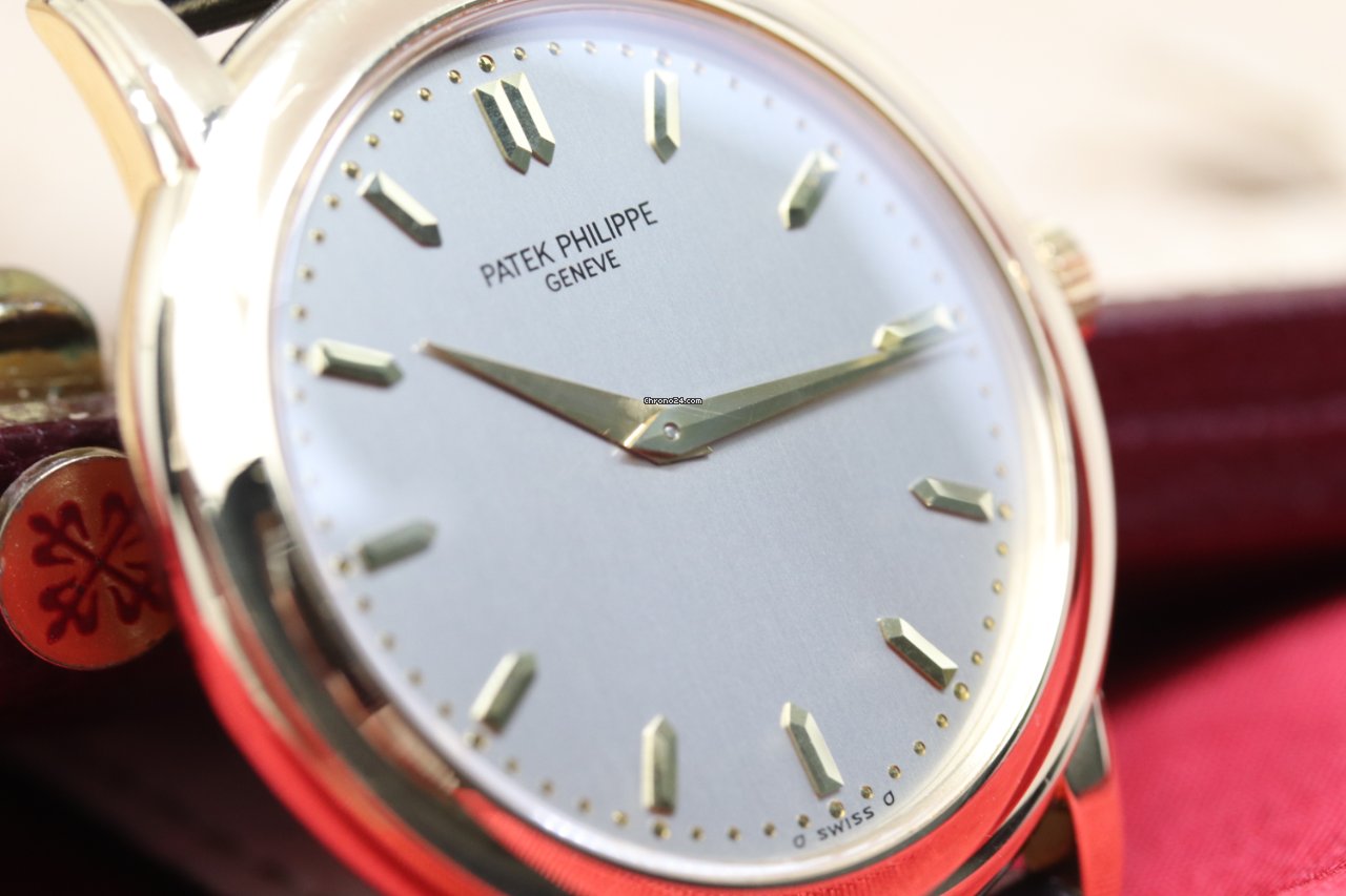 IMG_9081 Patek Philippe Calatrava Mens watch Unisex Automatic Yellow gold 5032J Replica 6
