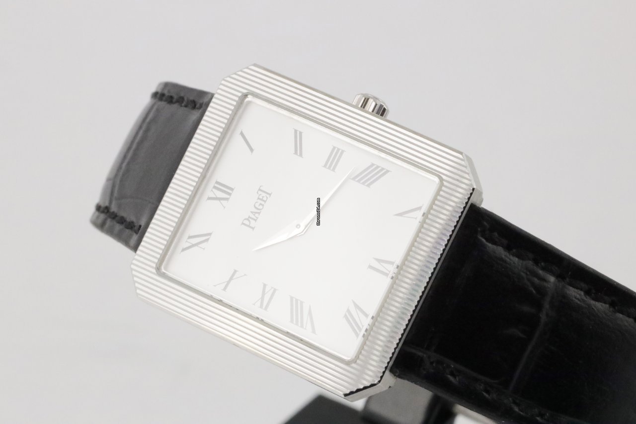 Piaget Protocole Mens watch Unisex Manual winding White gold 90154 Replica 6