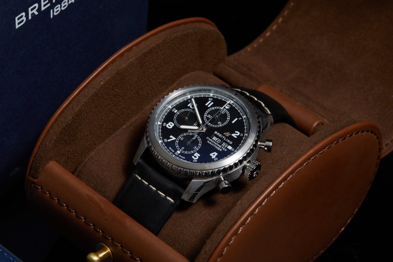 IMG_9081 Breitling Navitimer 8 Mens watch Unisex Automatic Steel A13314101B1X1 Replica 6