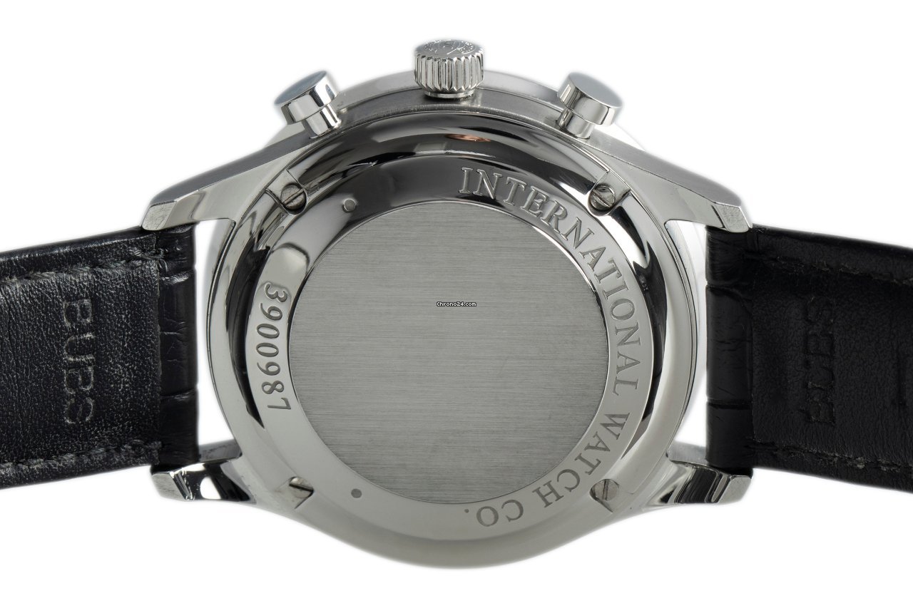 IMG_9081 IWC Portuguese Chronograph Mens watch Unisex Automatic Steel IW3714 Replica 6