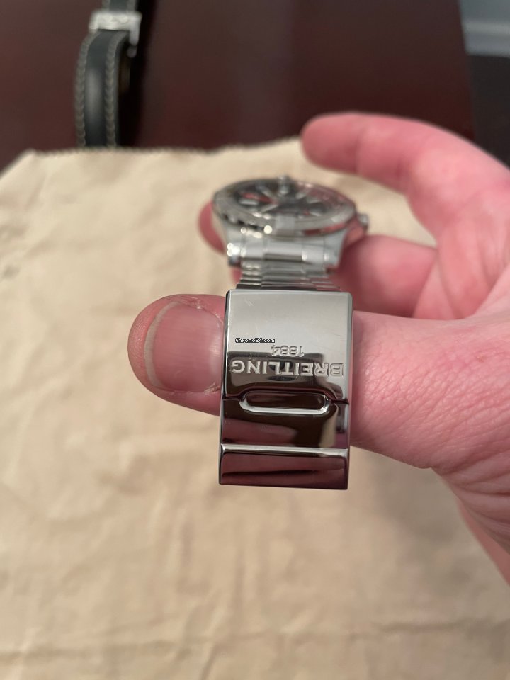 IMG_9081 Breitling Avenger II GMT Mens watch Unisex Automatic Steel A3239011 BC35-170A Replica 6