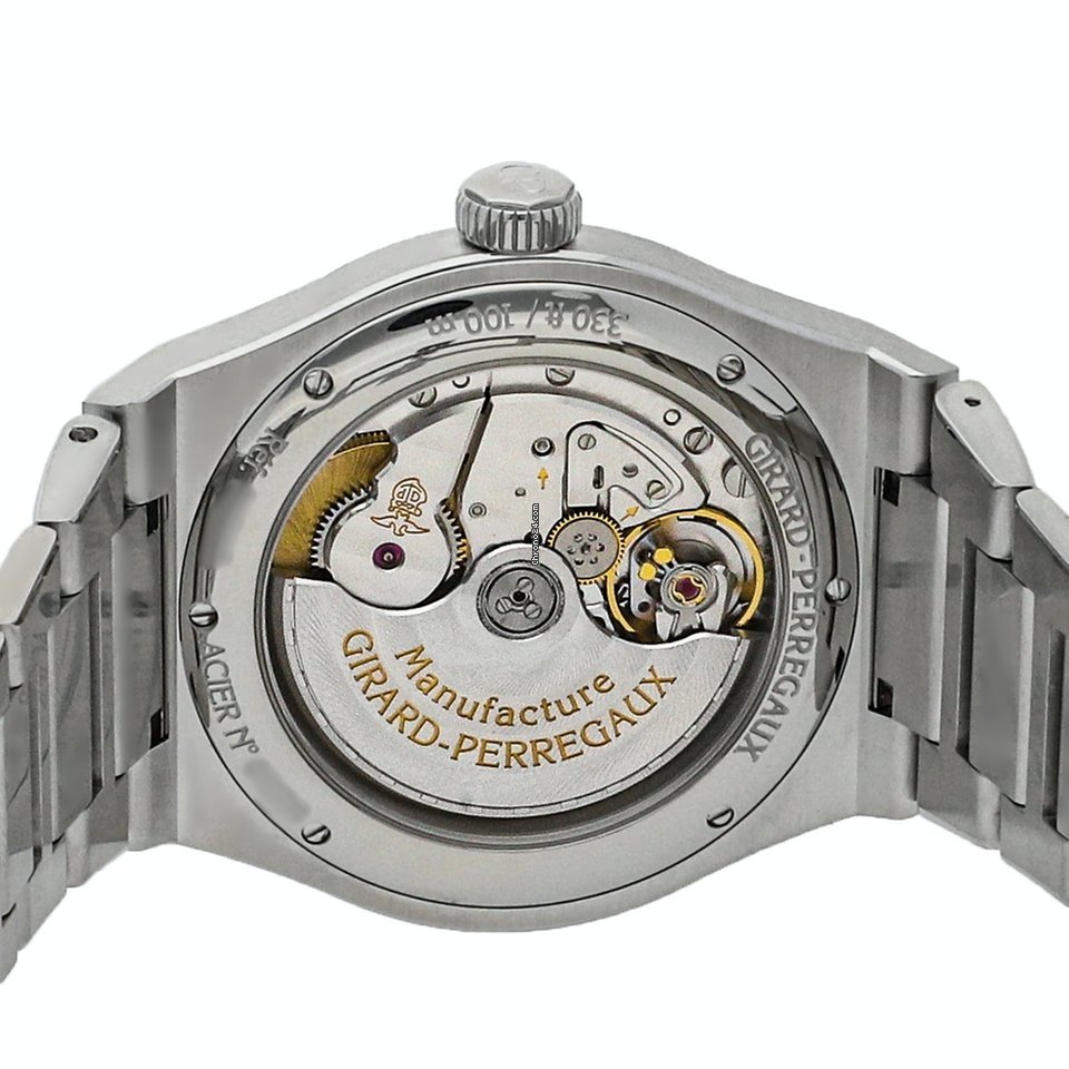 Girard Perregaux Laureato Mens watch Unisex Automatic Steel 81010-11-1750-11A Replica 6