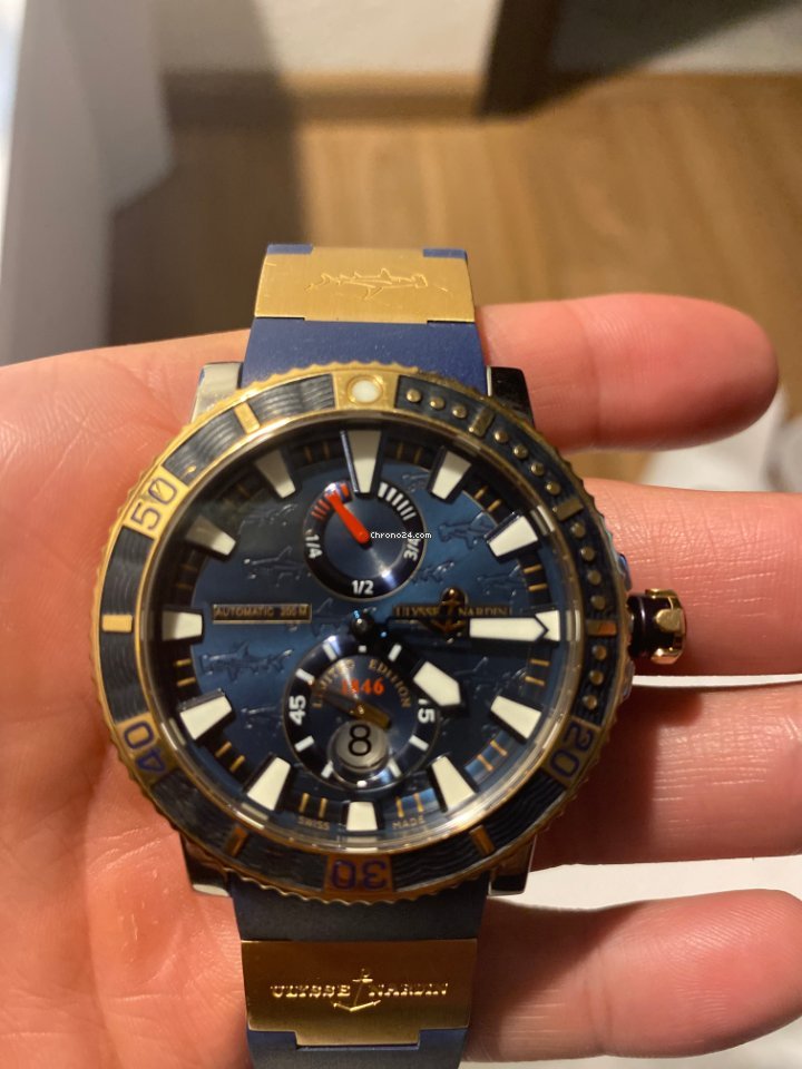IMG_9081 Ulysse Nardin Hammerhead Shark Mens watch Unisex Automatic Titanium 265-91 Replica 6
