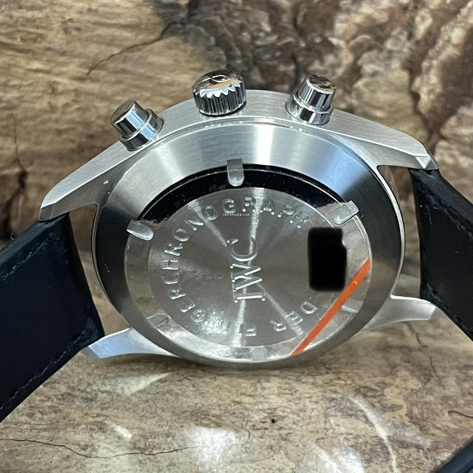 IWC Pilot Chronograph Automatic Steel 3706-001 Replica 6