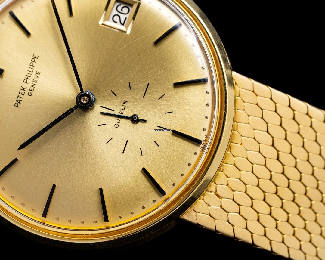 IMG_9081 Patek Philippe Calatrava Mens watch Unisex Automatic Yellow gold 3514 4 Replica 6