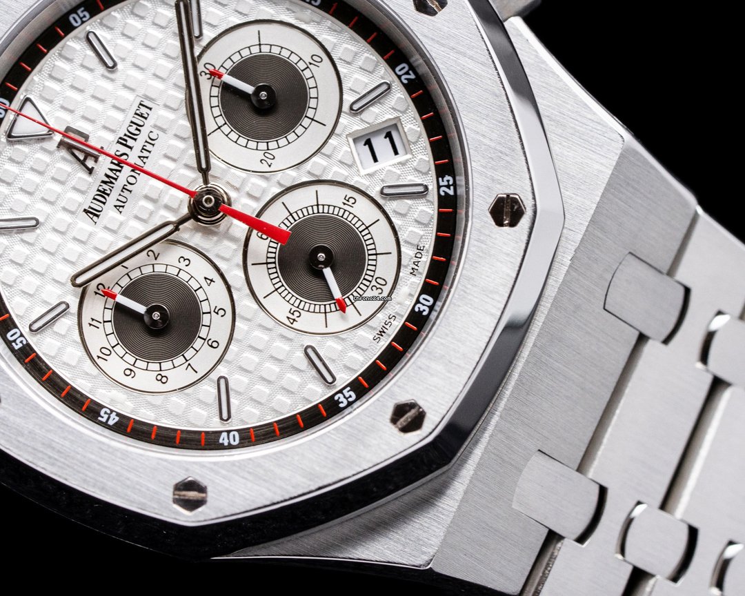 IMG_9081 Audemars Piguet Royal Oak Chronograph Mens watch Unisex Automatic Steel 26300ST.OO.1110ST.06 Replica 6