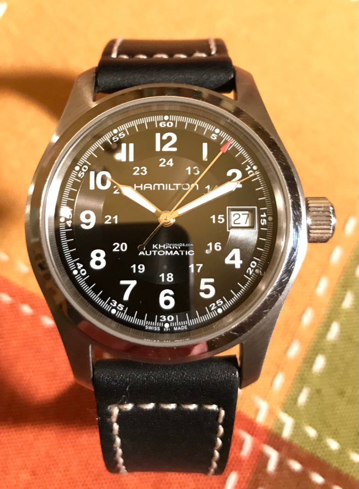 Hamilton Khaki Field Mens watch Unisex Automatic Steel H70455133 Replica 6