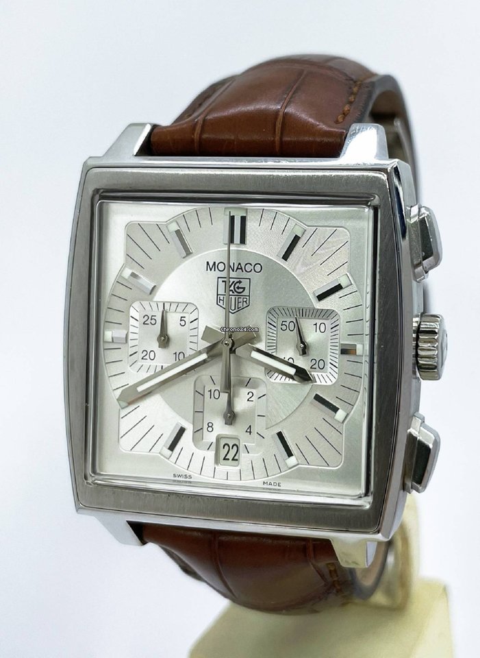 TAG Heuer Monaco Mens watch Unisex Automatic Steel CW2112.FC6178 Replica 6