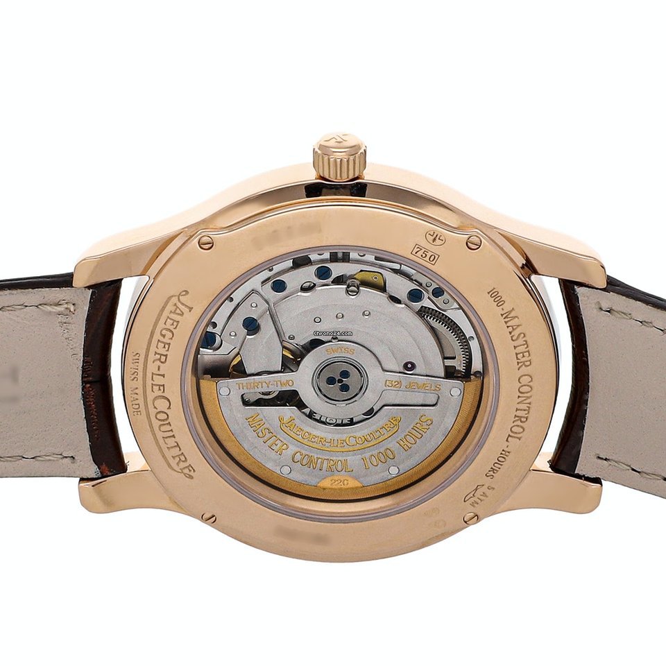 IMG_9081 Jaeger-LeCoultre Master Control Mens watch Unisex Automatic Rose gold Q1392420 Replica 6
