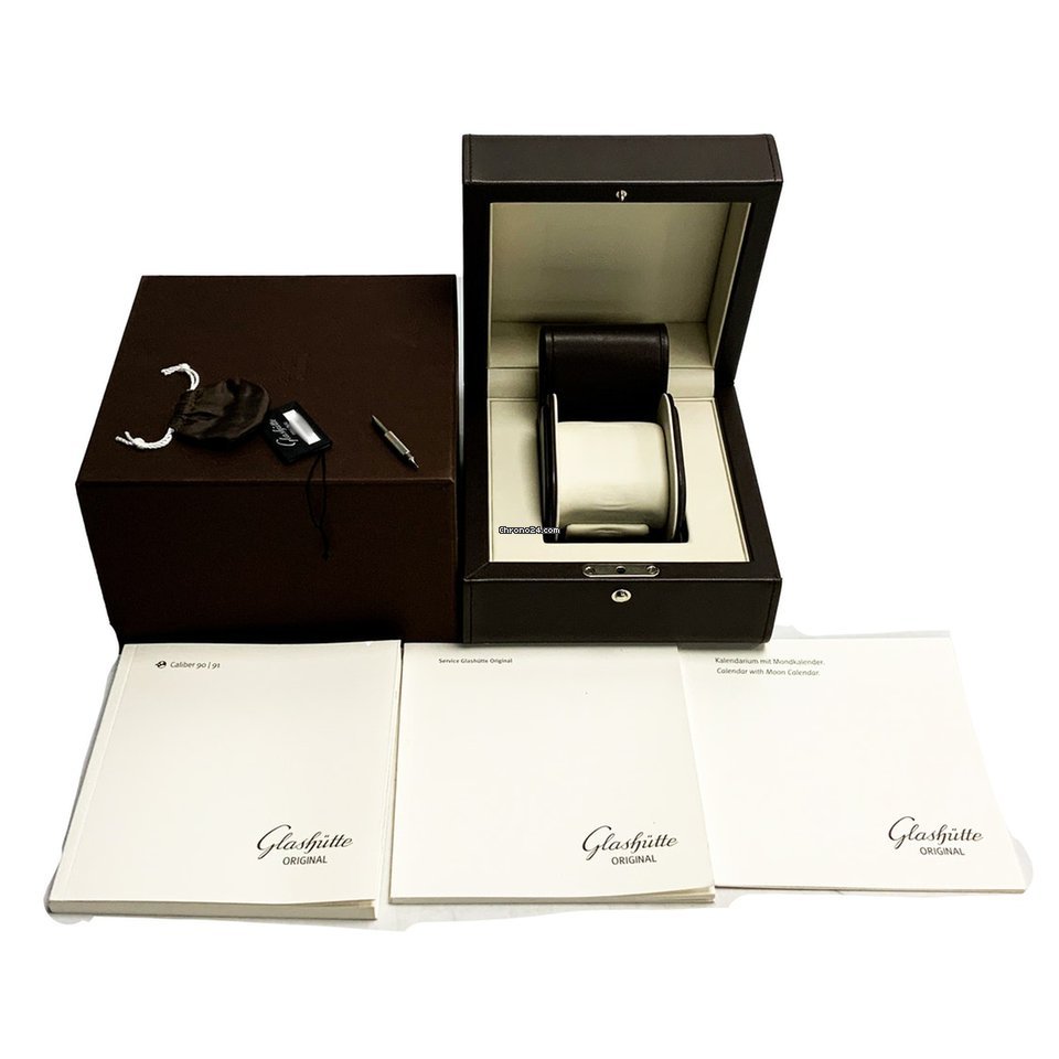 IMG_9081 Glashutte Original PanoMaticLunar Mens watch Unisex Automatic Steel 90-02-46-32-35 Replica 6