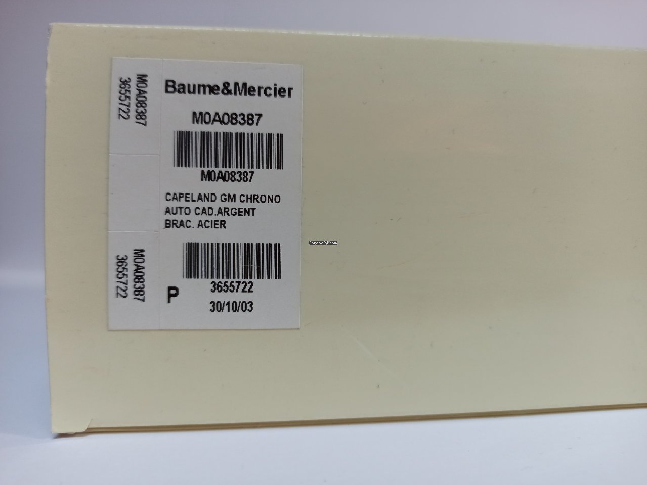 Baume & Mercier Capeland Mens watch Unisex Automatic Steel M0A08387 Replica 6