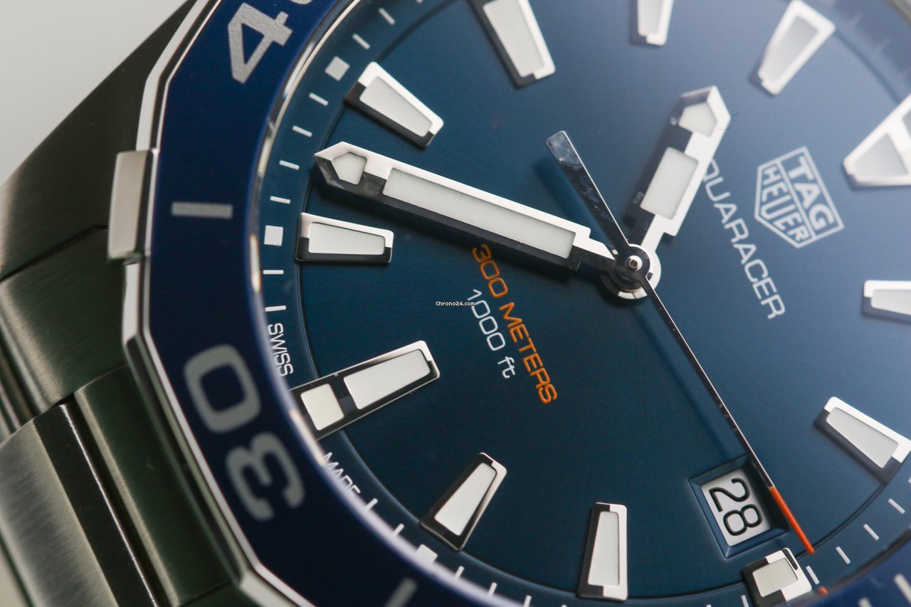 IMG_9081 TAG Heuer Aquaracer 300M Mens watch Unisex Quartz Steel WAY111C.BA0928 Replica 6