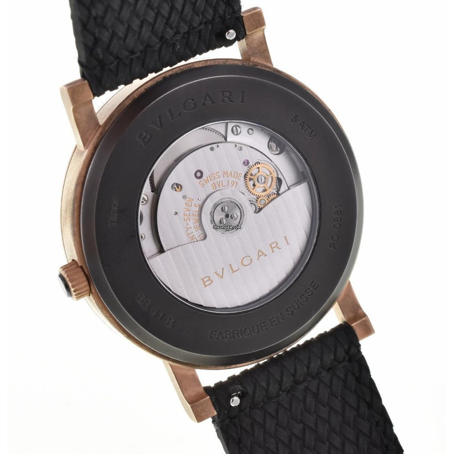 IMG_9081 Bulgari Bulgari Mens watch Unisex Automatic BB41B Replica 6