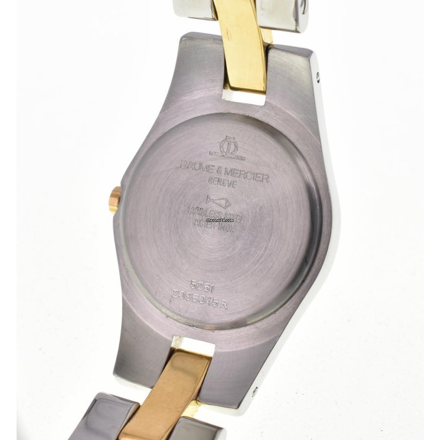 Baume & Mercier Womens watch Quartz Gold Steel 5261 Replica 6