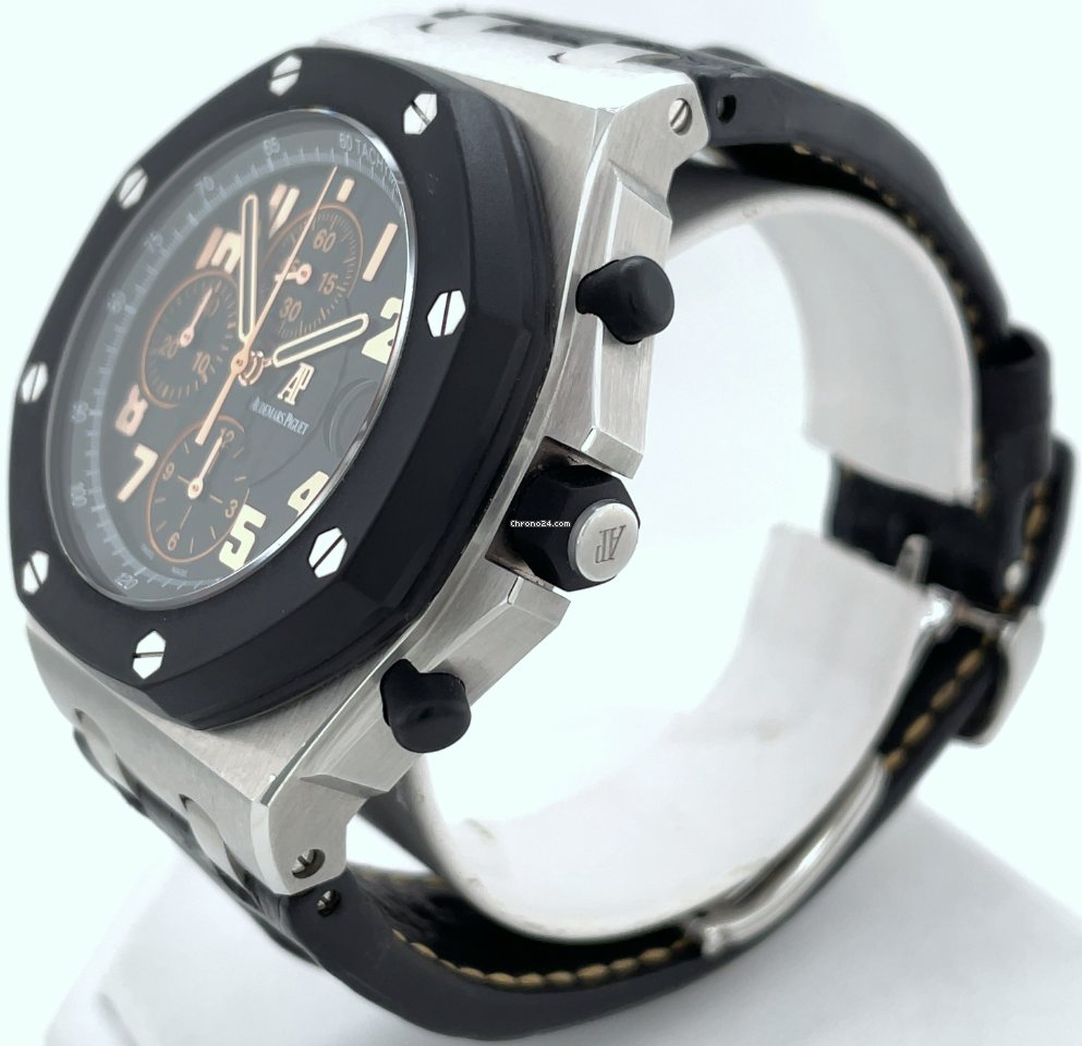 IMG_9081 Audemars Piguet Royal Oak Offshore Chronograph Mens watch Unisex Automatic Steel 26298SK.OO.D101CR.01 Replica 6