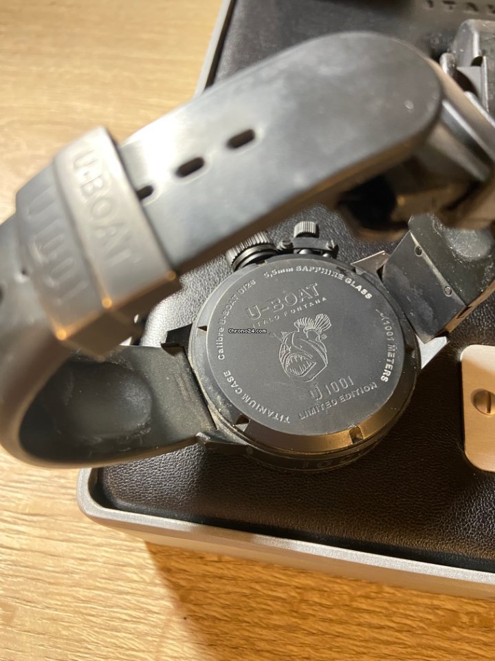 U-Boat U-1001 Mens watch Unisex Automatic Titanium 0013 Replica 6