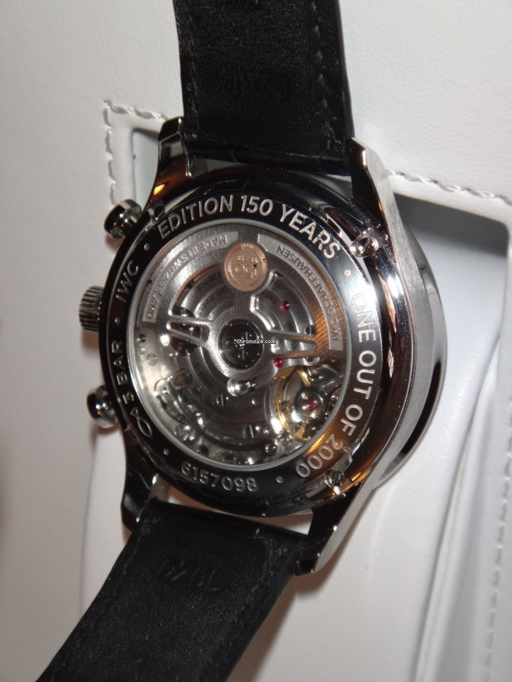 IMG_9081 IWC Portuguese Chronograph Mens watch Unisex Automatic Steel IW371601 Replica 6