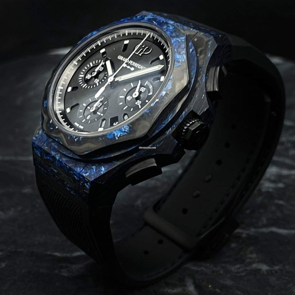 IMG_9081 Girard Perregaux Laureato Mens watch Unisex Automatic Carbon 81060-36-691-FH6A Replica 6