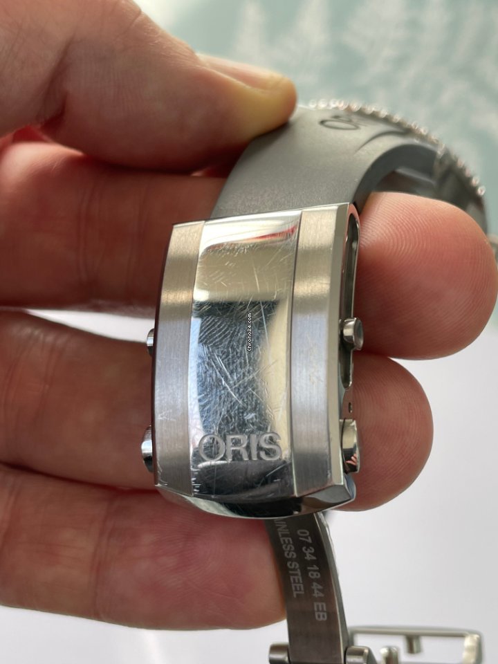 Oris Aquis Date Mens watch Unisex Automatic Steel 01 733 7730 4125-Set MB Replica 6