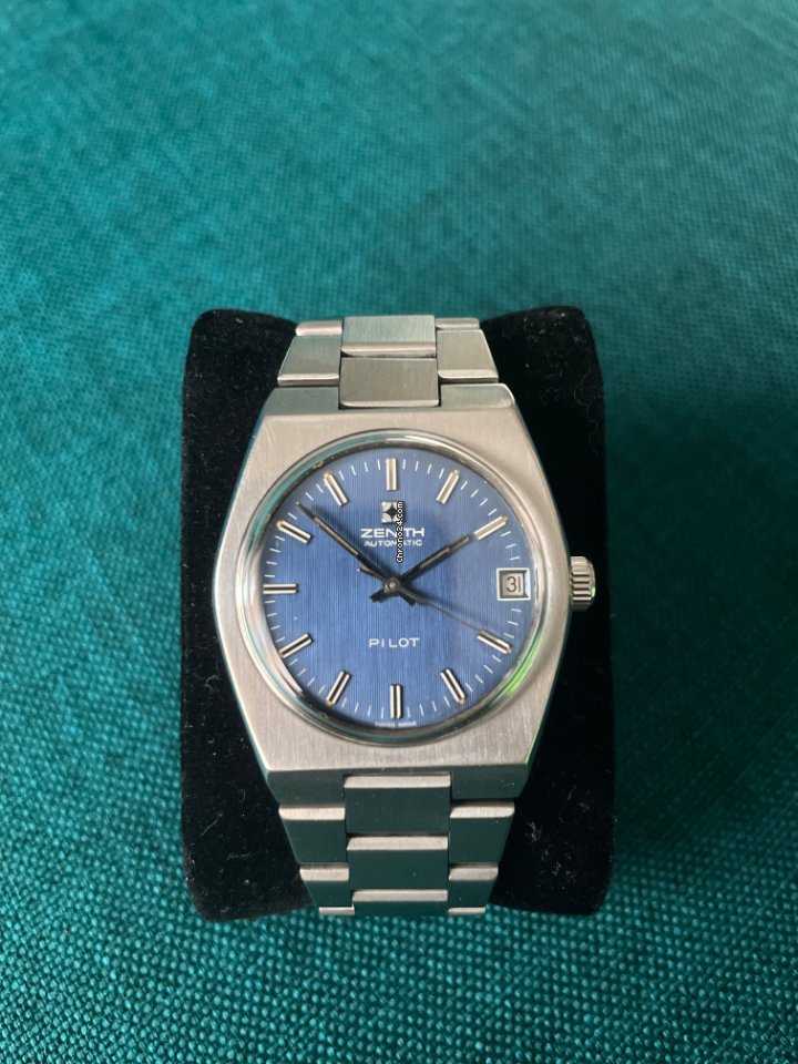 IMG_9081 Zenith Pilot Mens watch Unisex Automatic Steel 01-0010-382 Replica 6