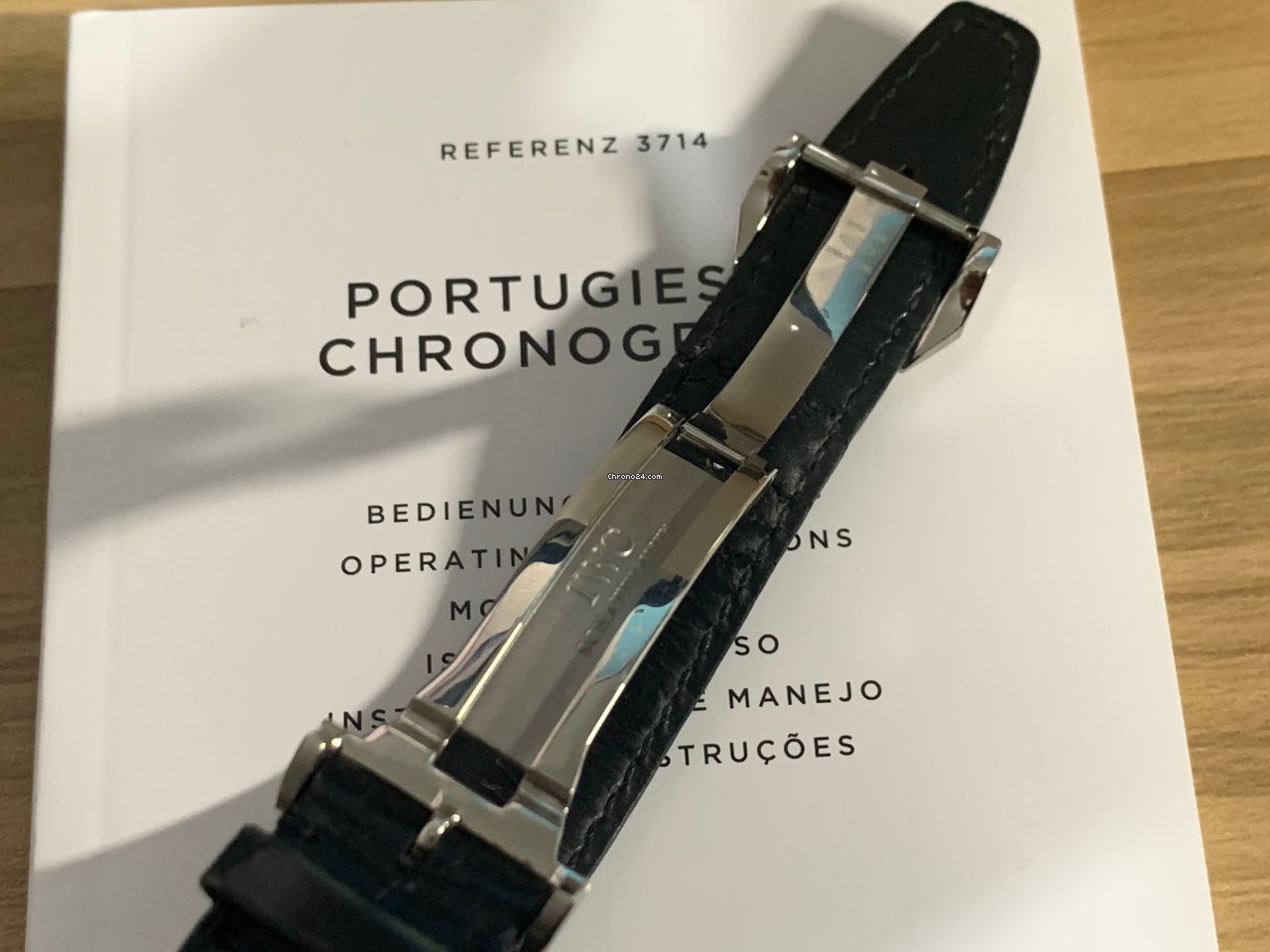 IMG_9081 IWC Portuguese Chronograph Mens watch Unisex Automatic Steel IW371491 Replica 6