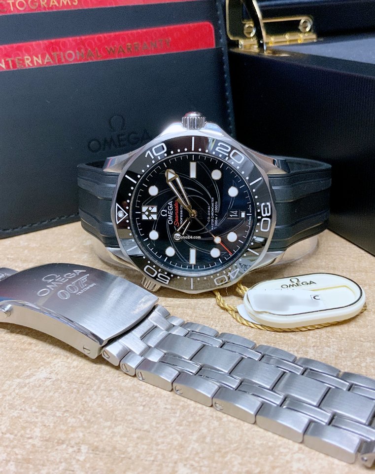 Omega Seamaster Diver 300 M Mens watch Unisex Automatic Steel 210.22.42.20.01.004 Replica 6