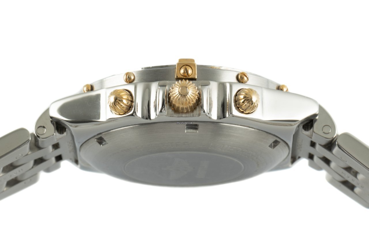IMG_9081 Breitling Chronomat Mens watch Unisex Automatic Gold Steel 81.950 B13047 Replica 6